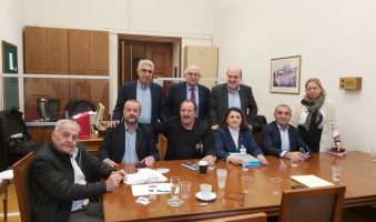 Συνάντηση αντιπροσωπείας της Κ.Ο. του ΣΥΡΙΖΑ Π.Σ. με την Πανελλήνια Ομοσπονδία Σωματείων Ελληνοποντίων Παλιννοστούντων.